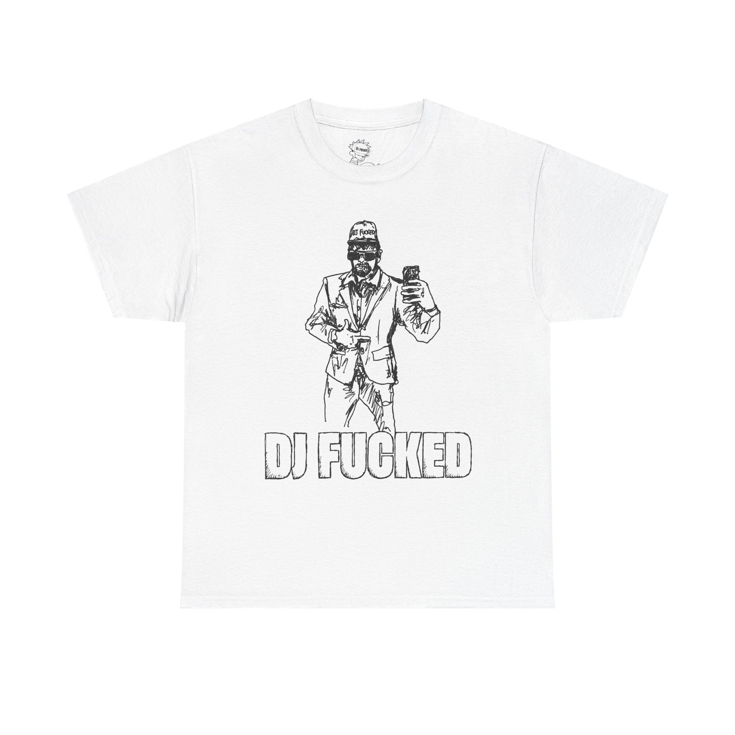 DJ FUCKED STETCH TEE